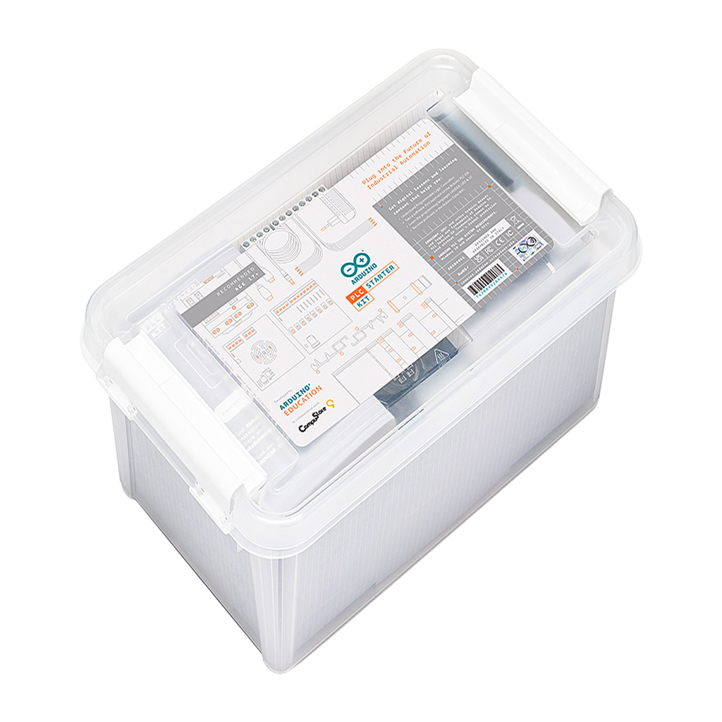 PLC Industrial Arduino Opta / Micro PLC IoT / Dual-core STM32H747XI / 8 Entradas Analogicas-Digitales / 4 Reles 10A / Ethernet + RS485 + WiFi-BLE / Programacion Arduino + IEC-61131-3 / IP20