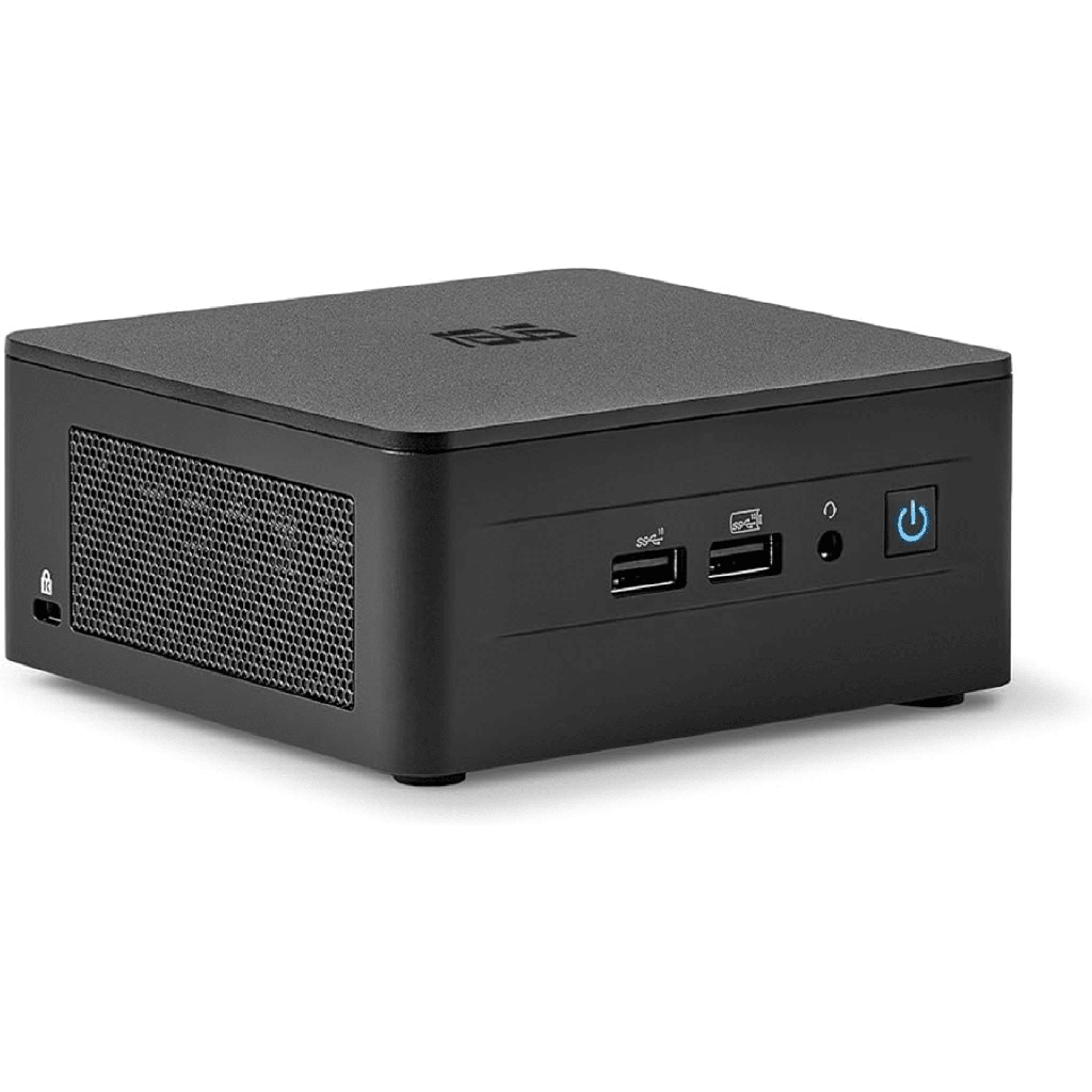 Mini PC ASUS NUC Barebone / Intel Core i7-1360P / Wi-Fi 6E + 2.5GbE / Sin Memoria RAM / SSD / SO / Incluye fuente. - ASUS BOXNUCI713I