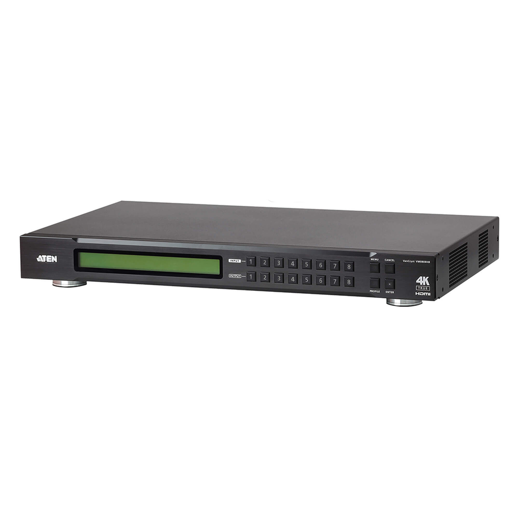 Conmutador de Matrix | HDMI 8 x 8 True 4K | Compatible con TAA - ATEN VM0808HB